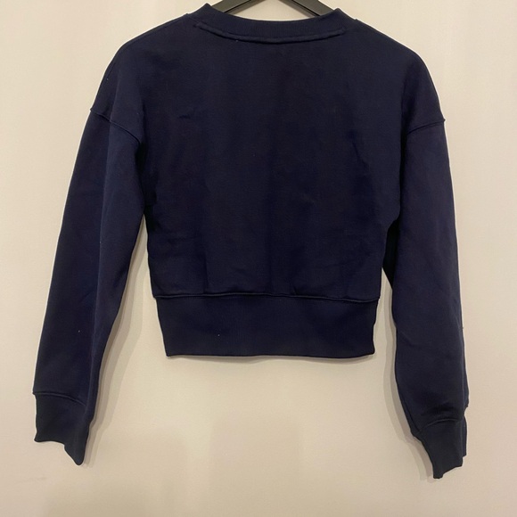 Wild Fable Dark Blue Women's Sweatshirt NWT XS - Picture 2 of 3